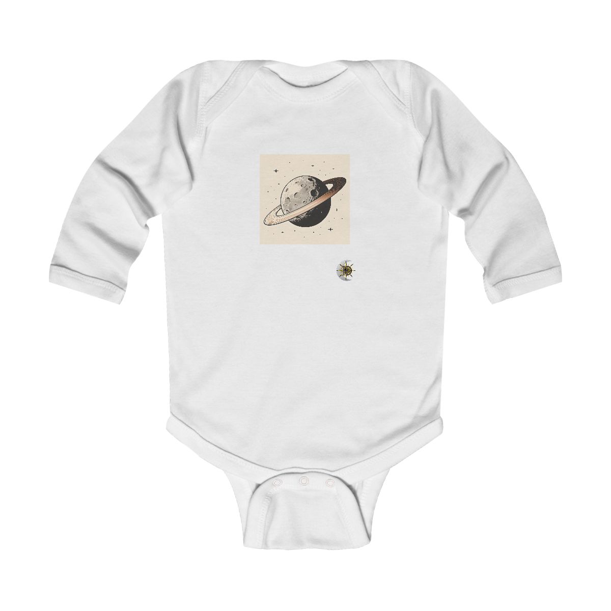 HD Copper Ringworld Infant Long Sleeve Bodysuit