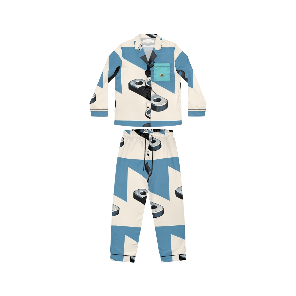 HD Workshop Forms Women's Satin Pajama Set