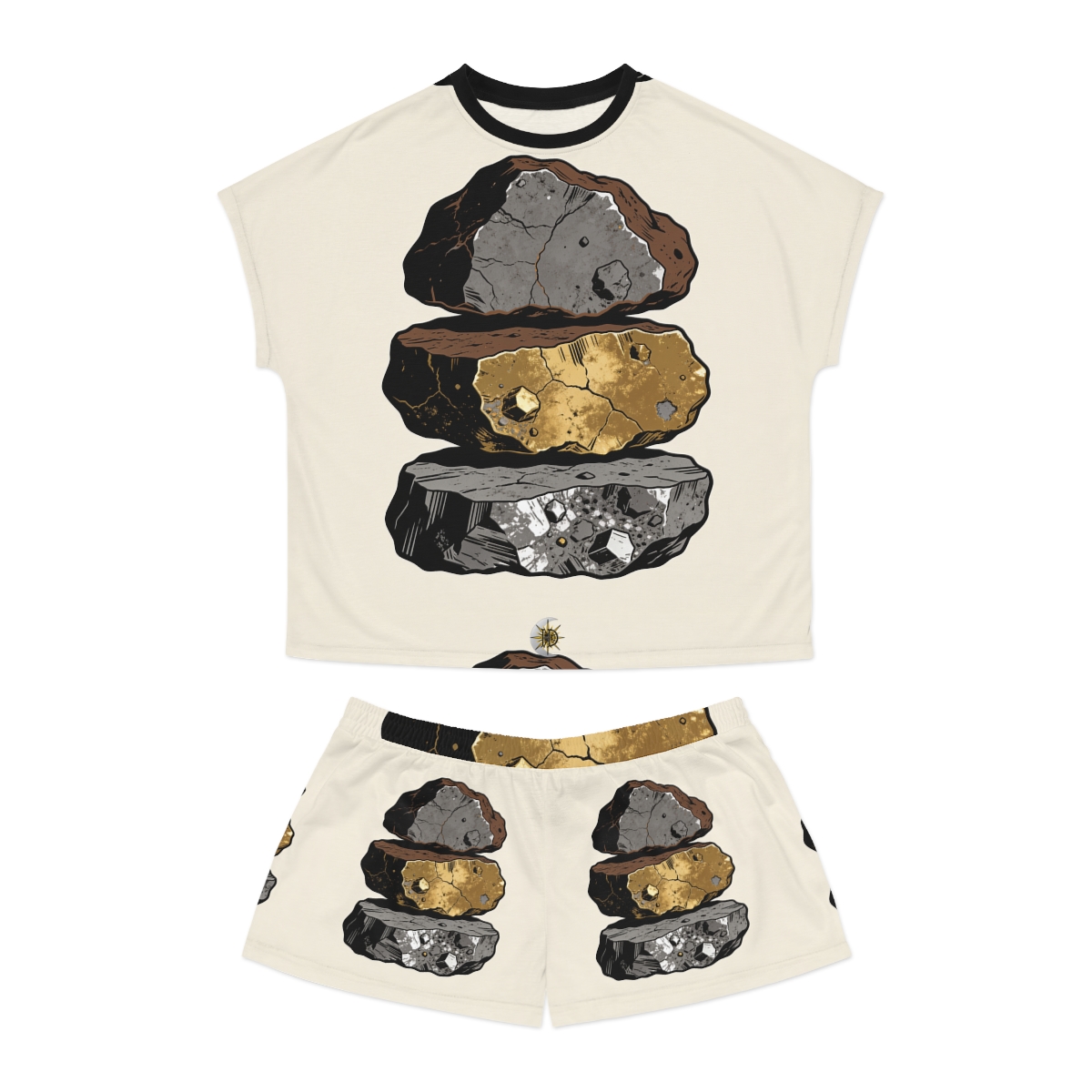 HD Mineral Layers Women's Short Pajama Set