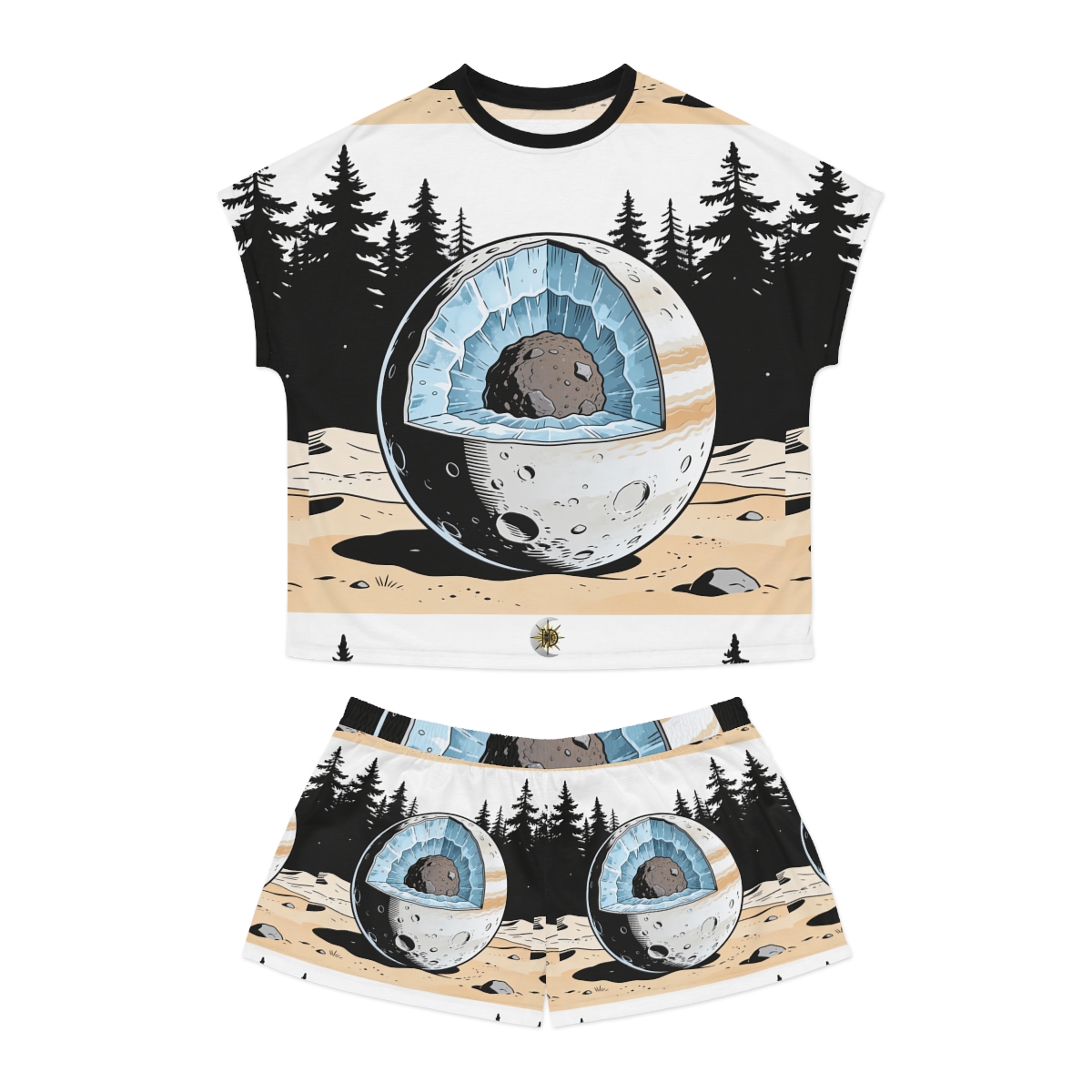 HD Frost Core Women's Short Pajama Set