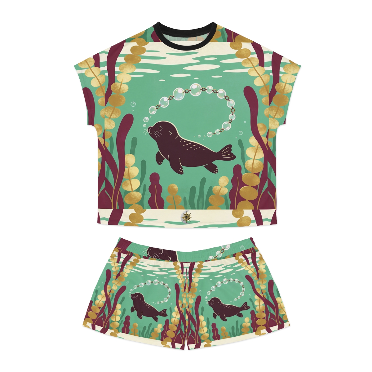 HD Original Art 340 Women's Short Pajama Set