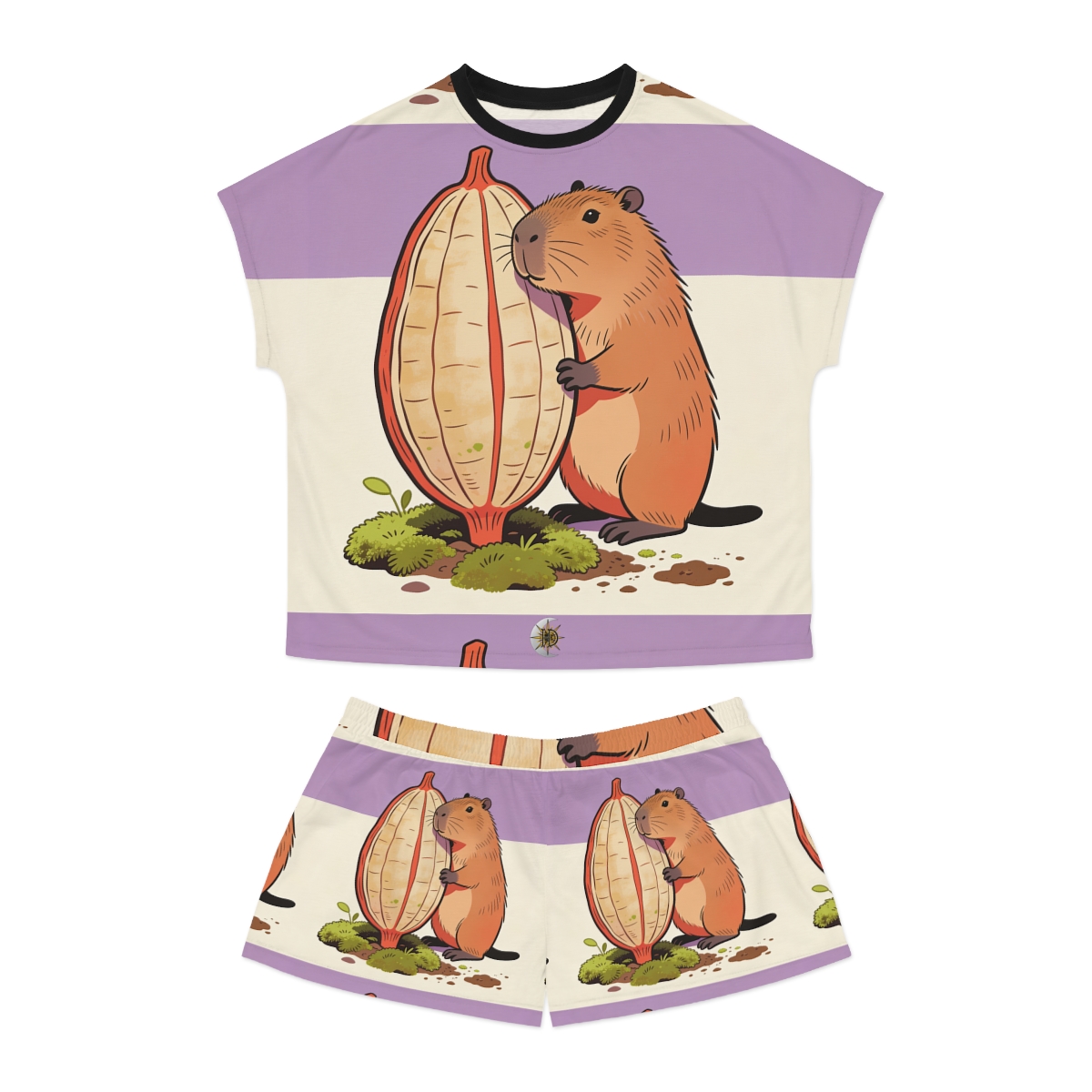 HD Original Art 406 Women's Short Pajama Set