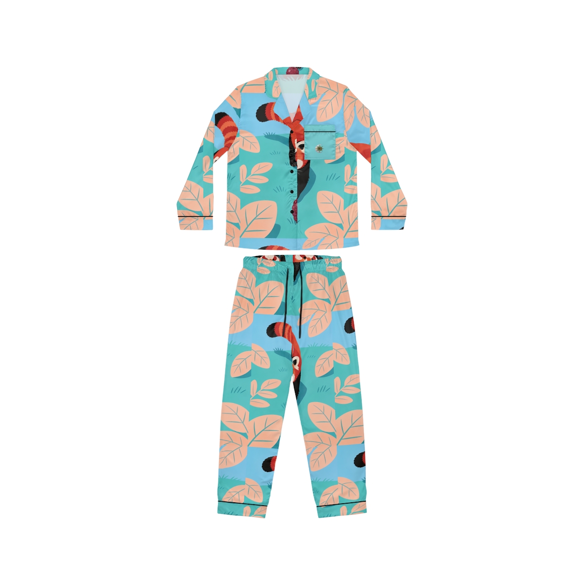HD Original Art 430 Women's Satin Pajama Set
