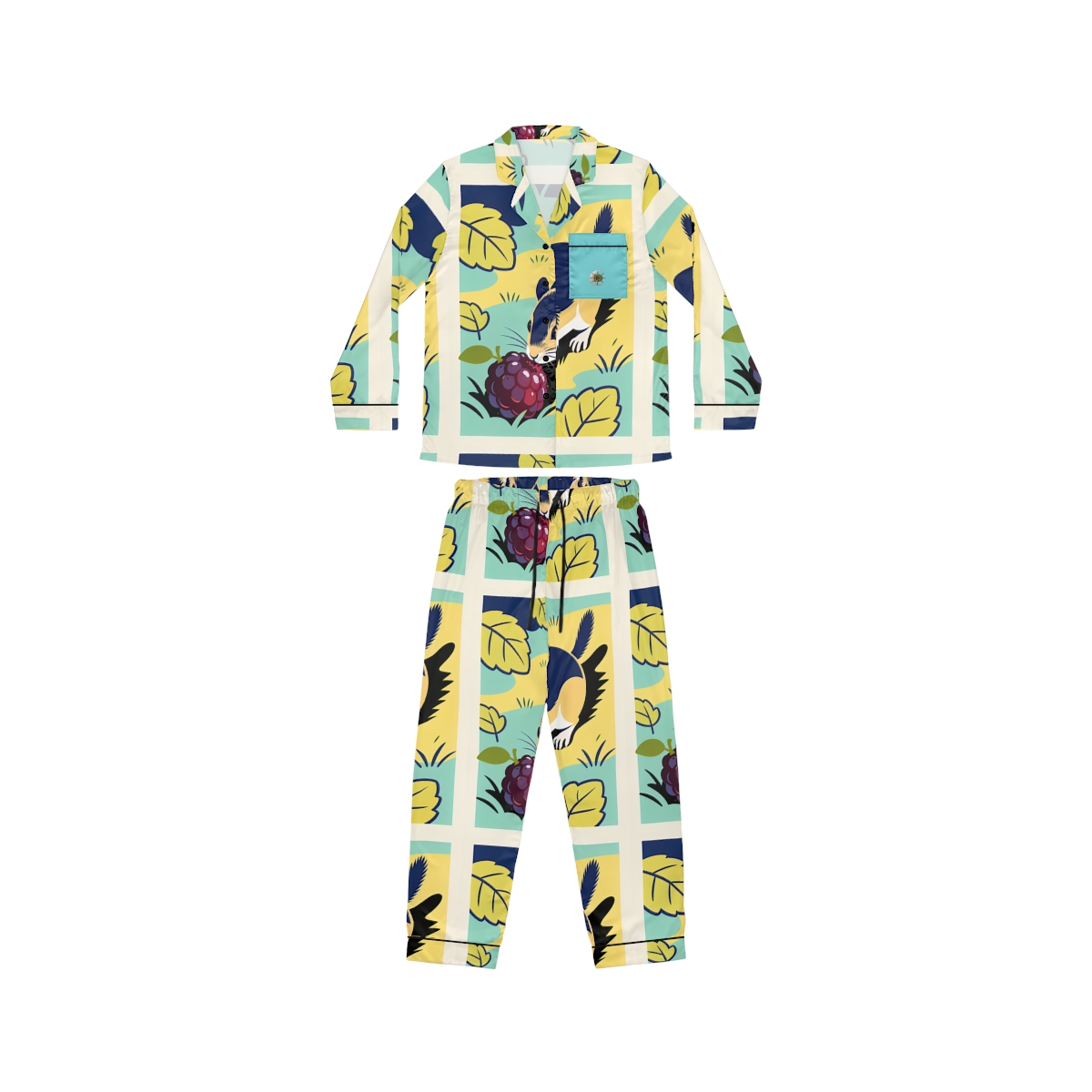 HD Original Art 526 Women's Satin Pajama Set