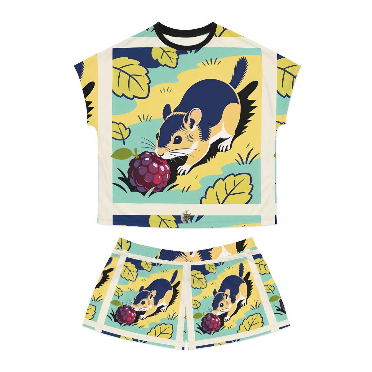 HD Original Art 526 Women's Short Pajama Set