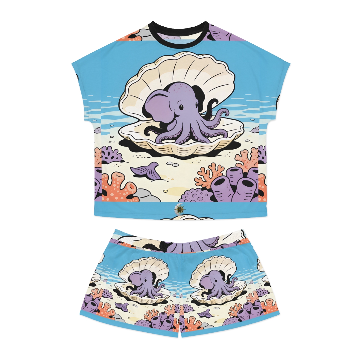 HD Original Art 538 Women's Short Pajama Set