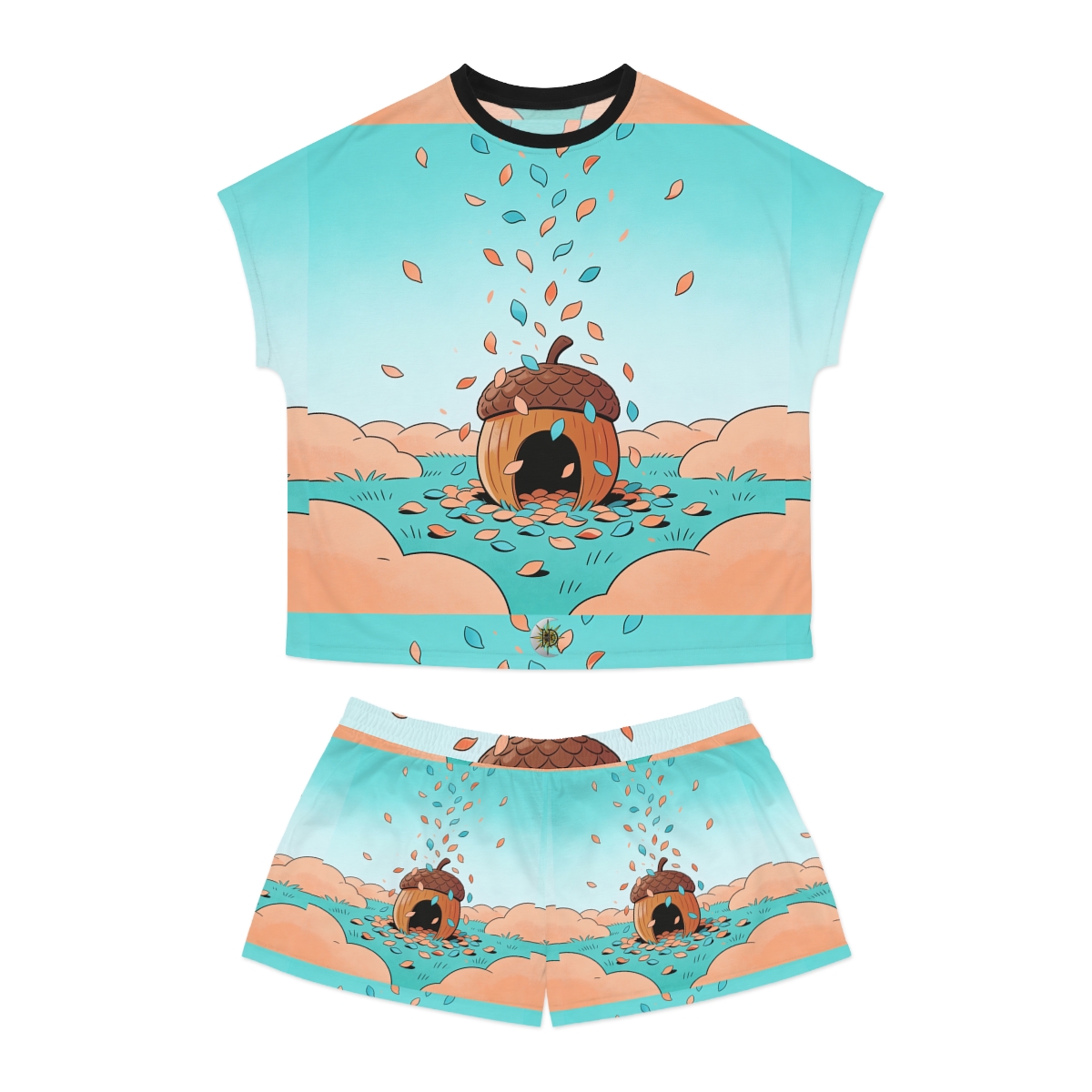 HD Original Art 561 Women's Short Pajama Set