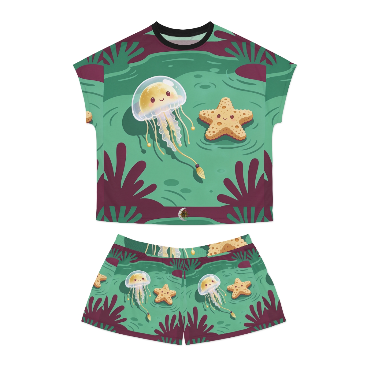 HD Original Art 586 Women's Short Pajama Set