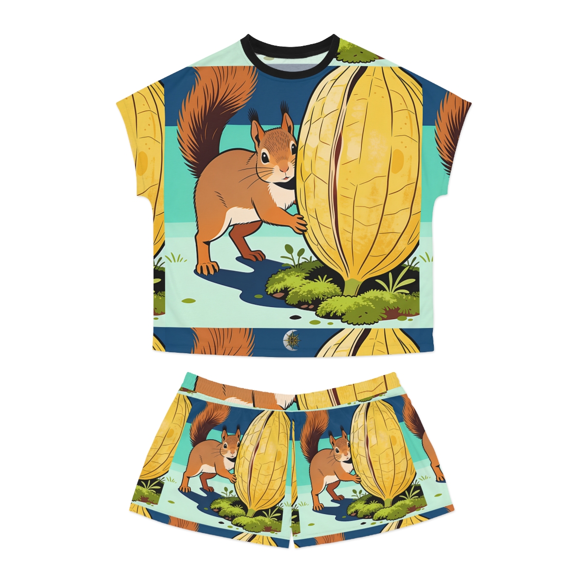 HD Original Art 600 Women's Short Pajama Set