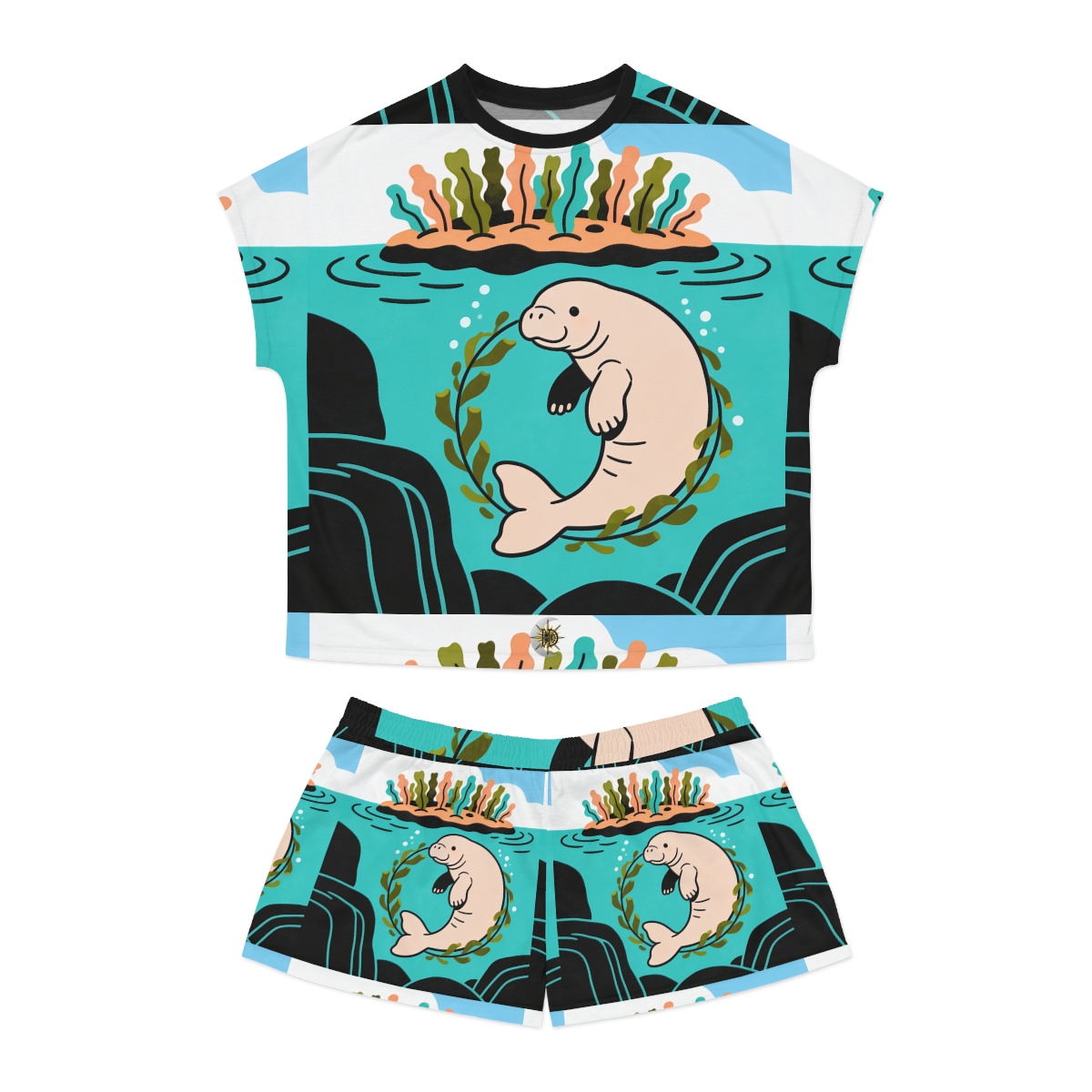 HD Original Art 670 Women's Short Pajama Set
