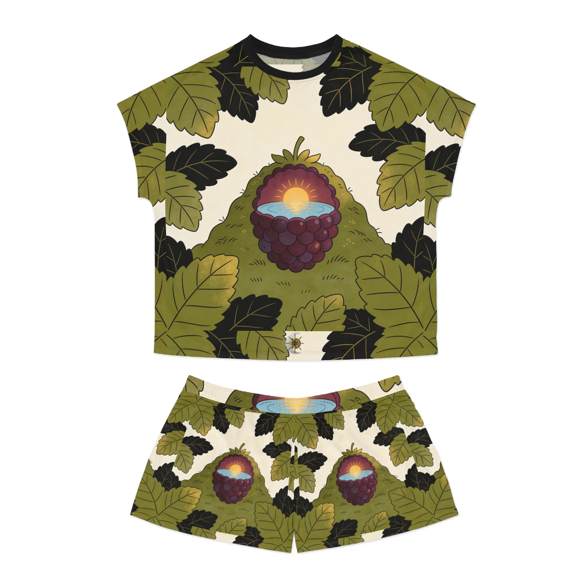 HD Original Art 723 Women's Short Pajama Set