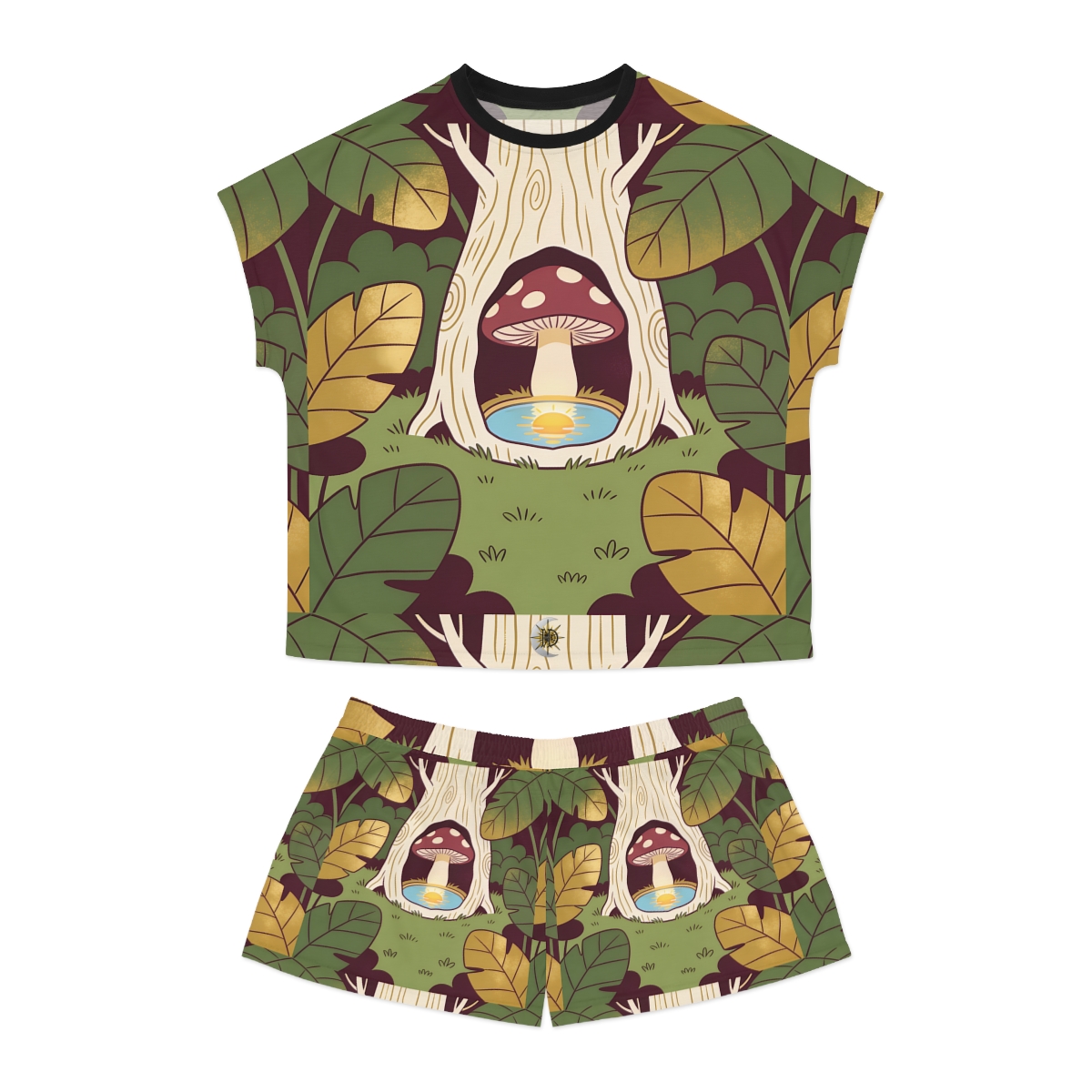 HD Original Art 775 Women's Short Pajama Set