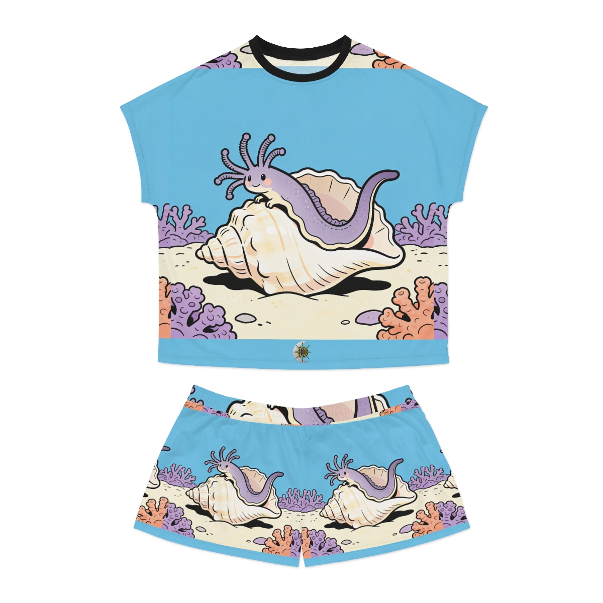 HD Original Art 898 Women's Short Pajama Set