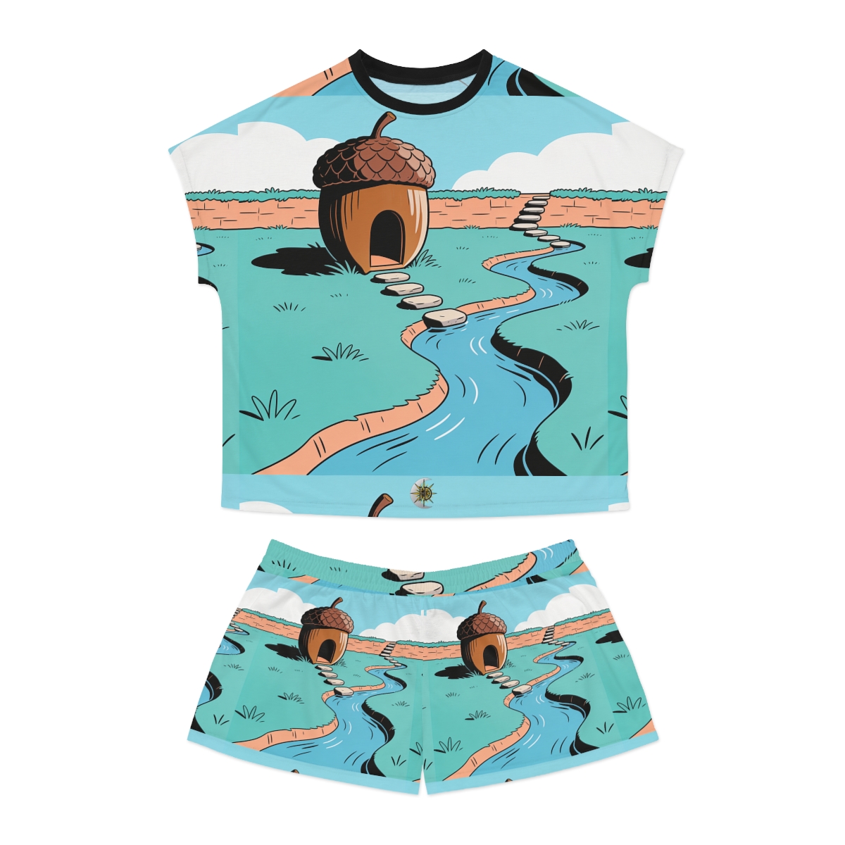 HD Original Art 945 Women's Short Pajama Set