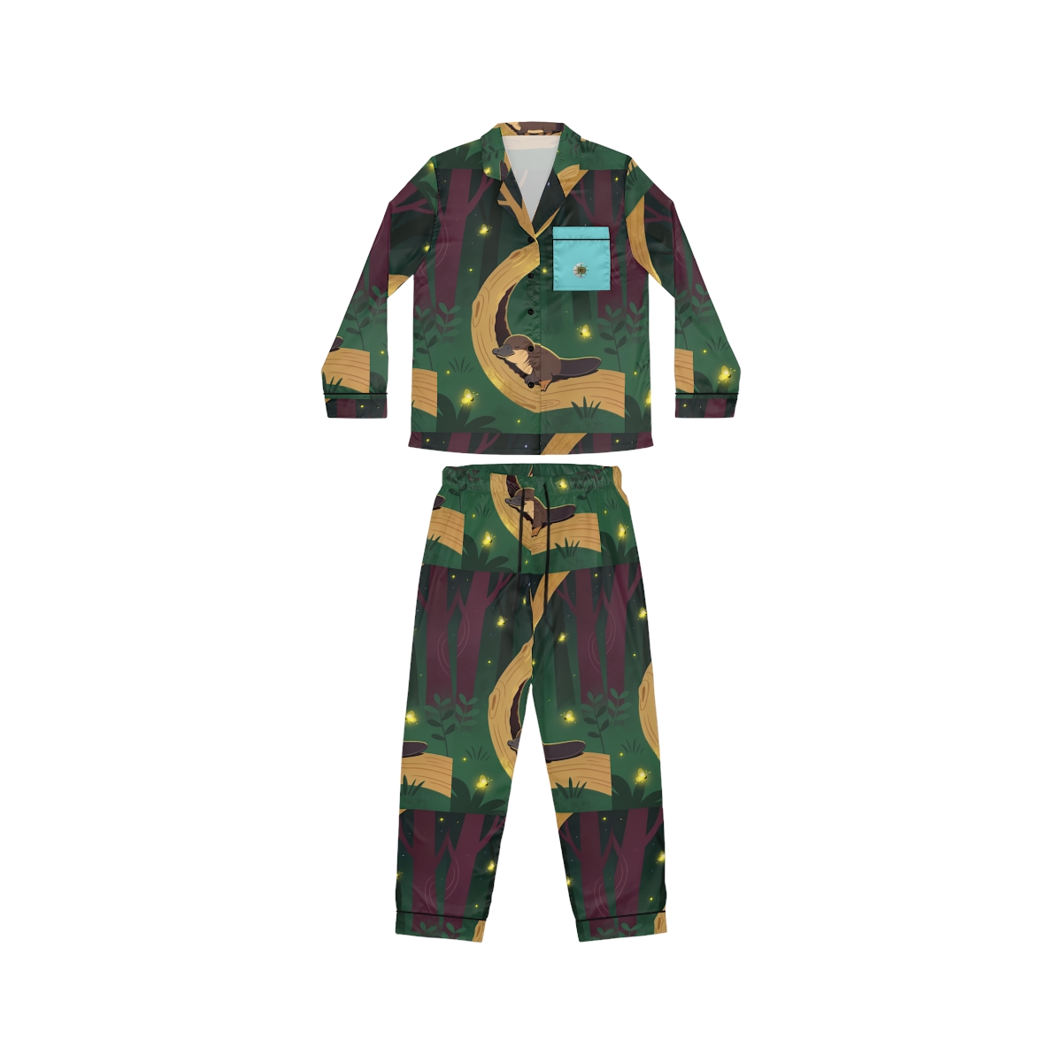 HD Original Art 1009 Women's Satin Pajama Set