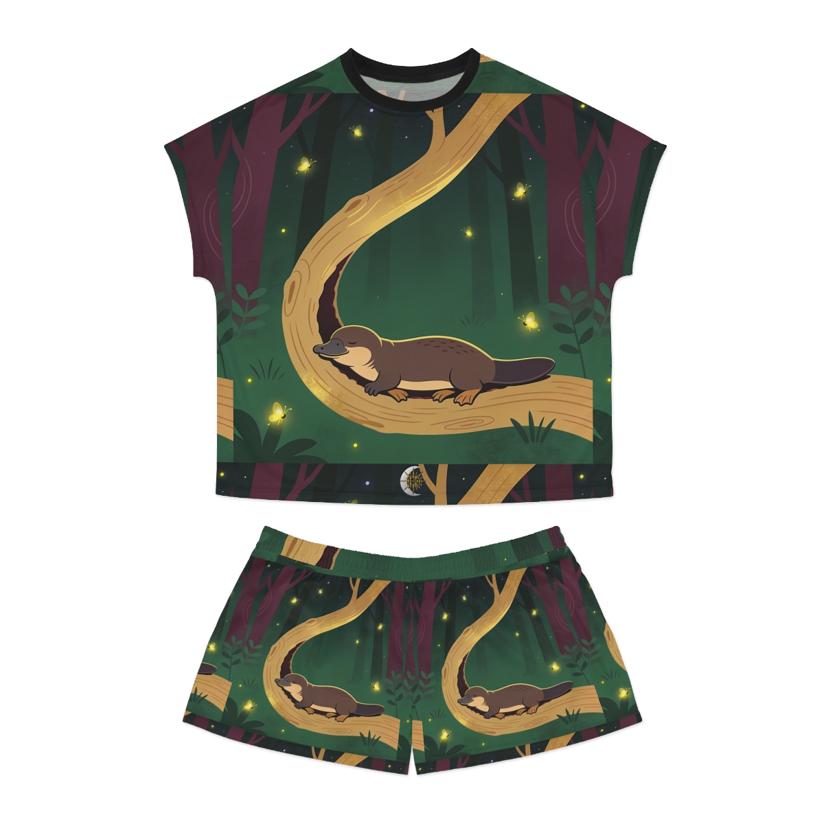 HD Original Art 1009 Women's Short Pajama Set