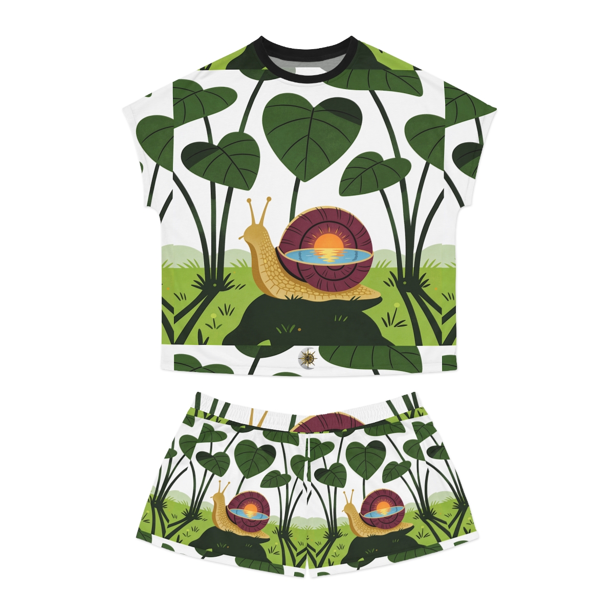 HD Original Art 1231 Women's Short Pajama Set