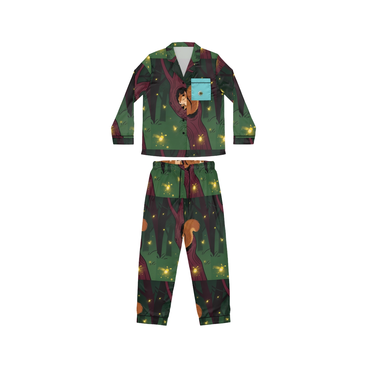 HD Original Art 1365 Women's Satin Pajama Set