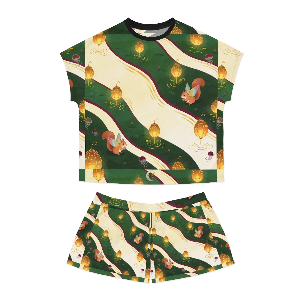 HD Original Art 38 Women's Short Pajama Set