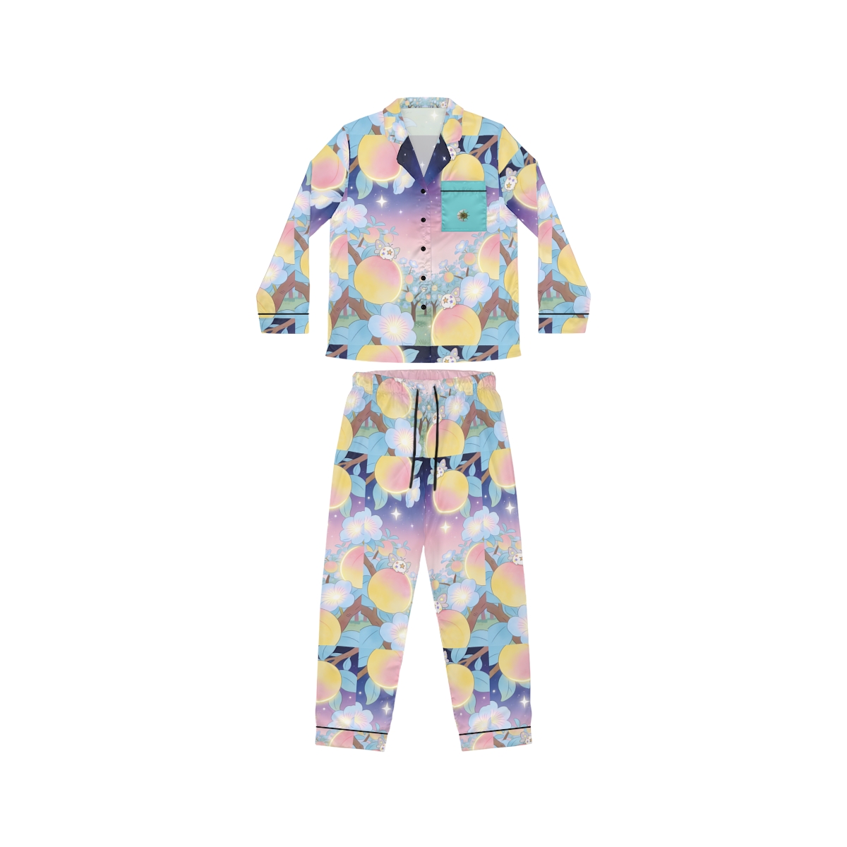 HD Original Art 50 Women's Satin Pajama Set