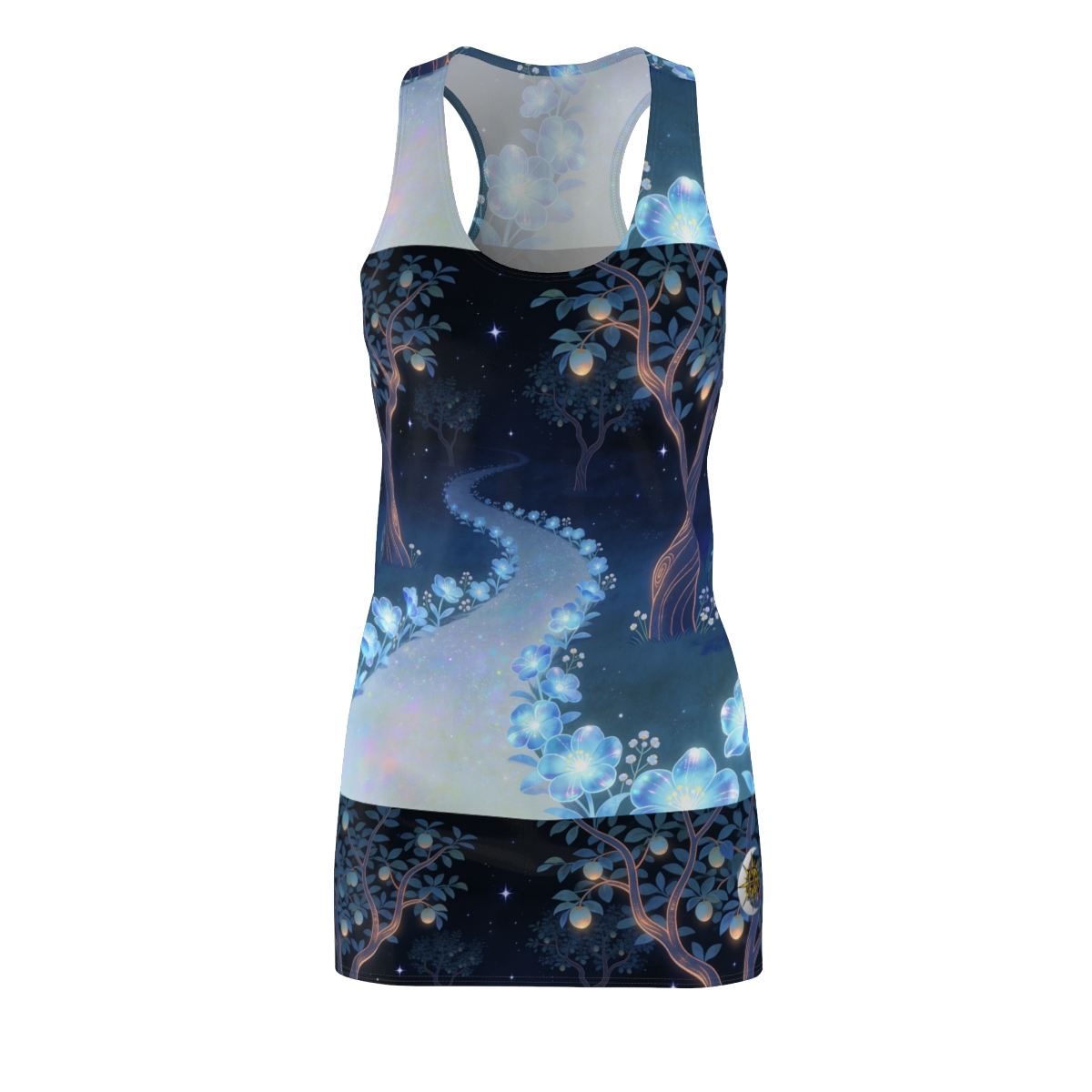 HD Starlit Orchard Women's Cut & Sew Racerback Dress
