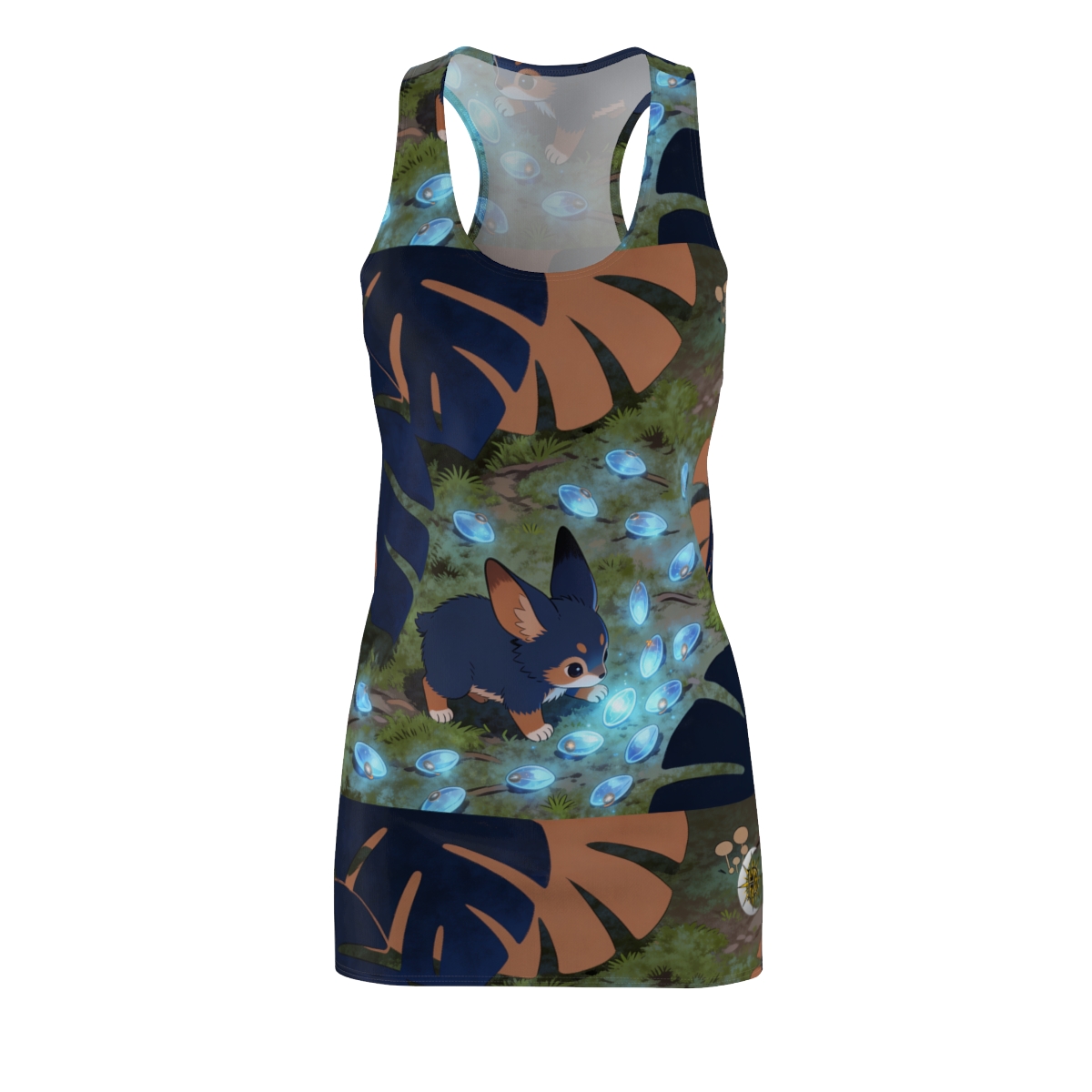 HD Bluegem Explorer Women's Cut & Sew Racerback Dress