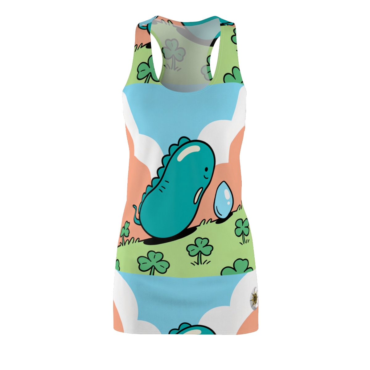 HD Dewdrop Dreamer Women's Cut & Sew Racerback Dress