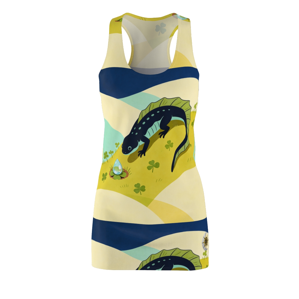 HD Meadow Newt Women's Cut & Sew Racerback Dress