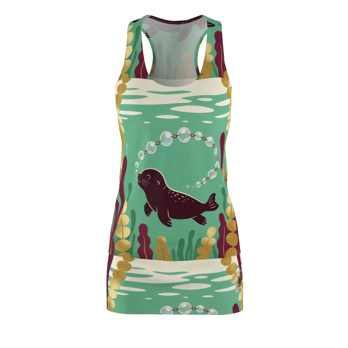HD Original Art 340 Women's Cut & Sew Racerback Dress