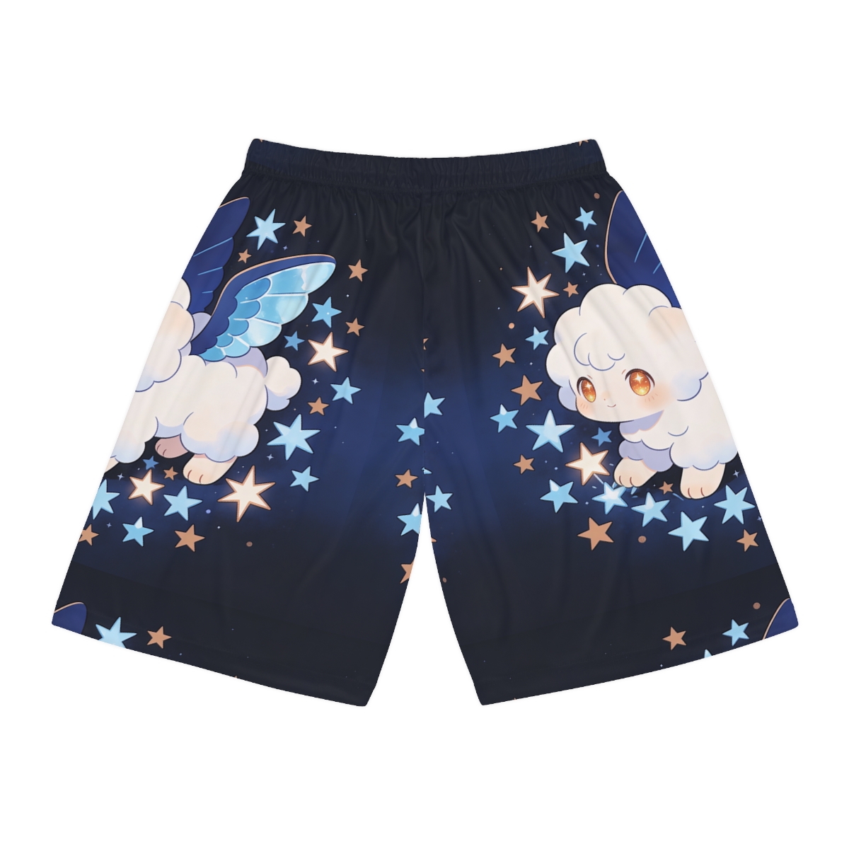 HD Starcloud Companion Basketball Shorts, other view.
