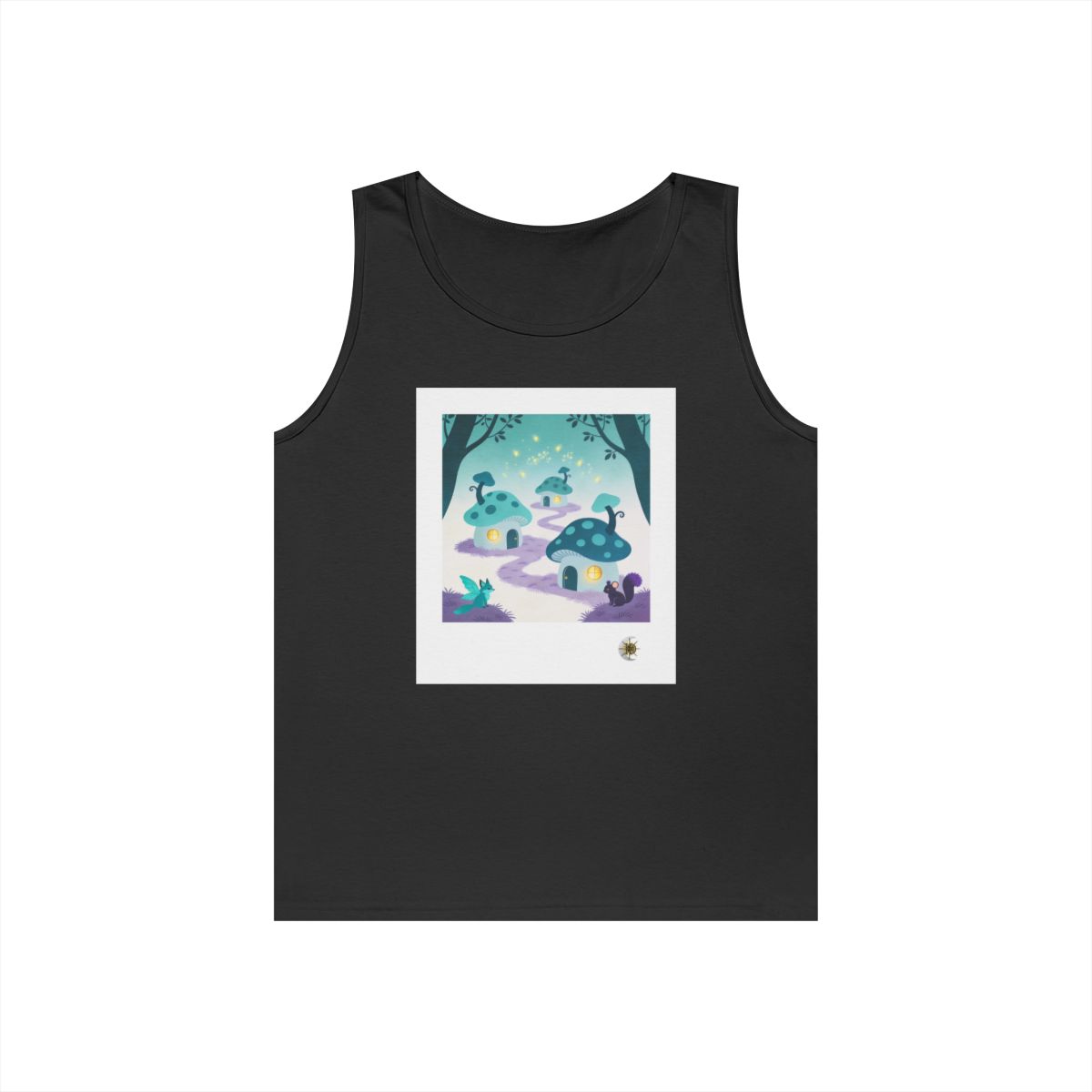 HD Firefly Mushroom Lane Unisex Heavy Cotton Tank Top