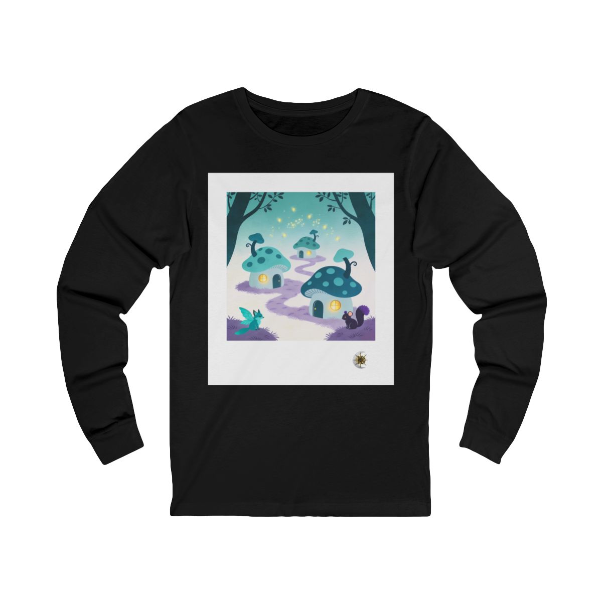 HD Firefly Mushroom Lane Unisex Jersey Long Sleeve Tee