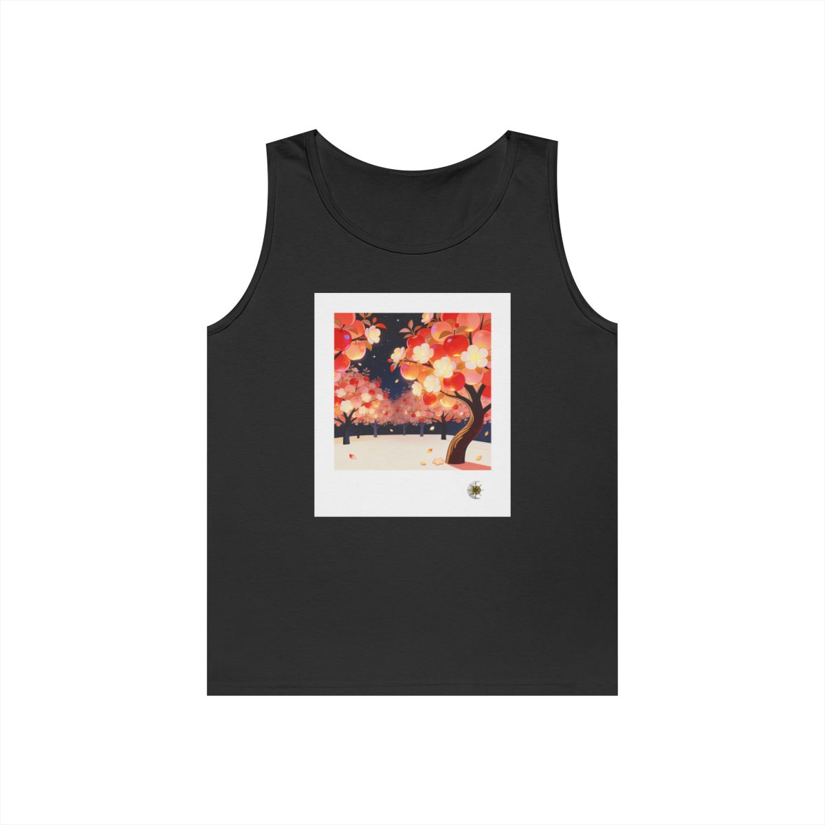 HD Emberblossom Orchard Unisex Heavy Cotton Tank Top