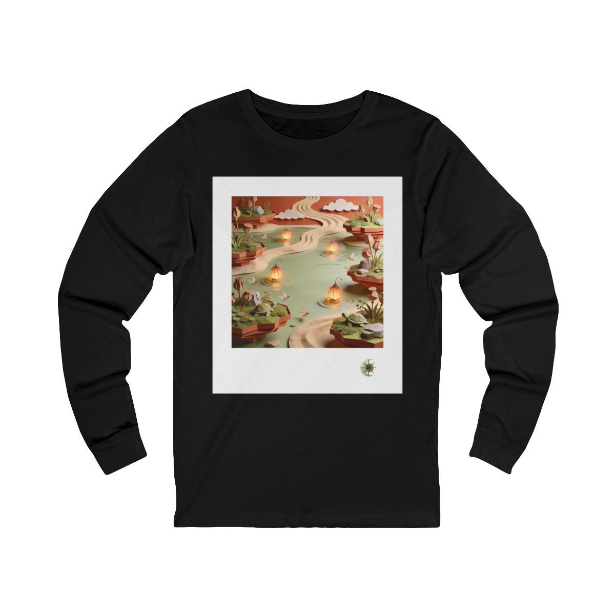 HD Lantern Pond Unisex Jersey Long Sleeve Tee