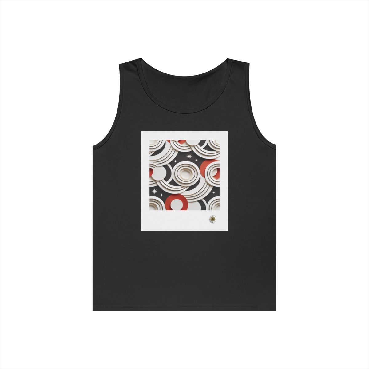 HD Paper Orbit Unisex Heavy Cotton Tank Top