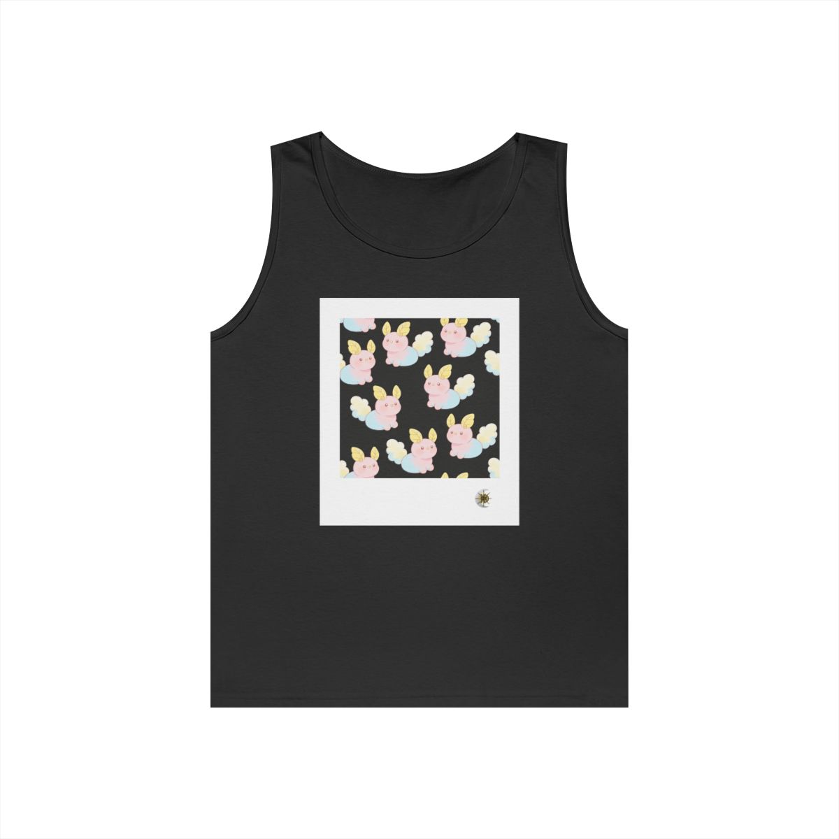 HD Pastel Leafpuffs Unisex Heavy Cotton Tank Top