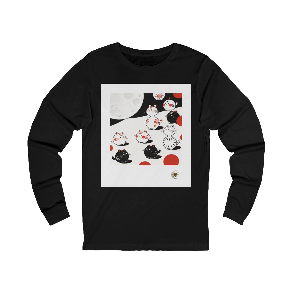 HD Moonpetal Friends Unisex Jersey Long Sleeve Tee