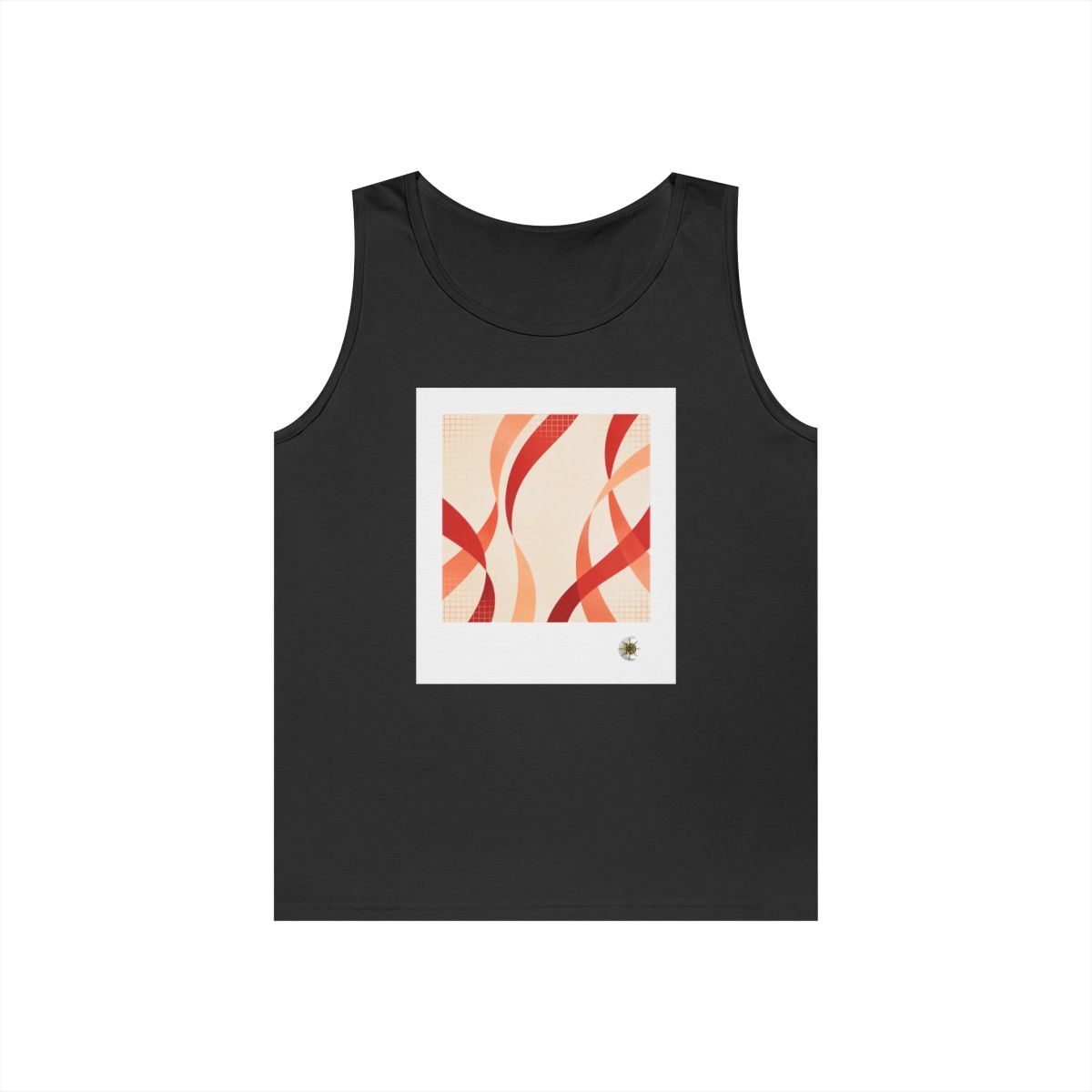 HD Rust Ribbons Unisex Heavy Cotton Tank Top