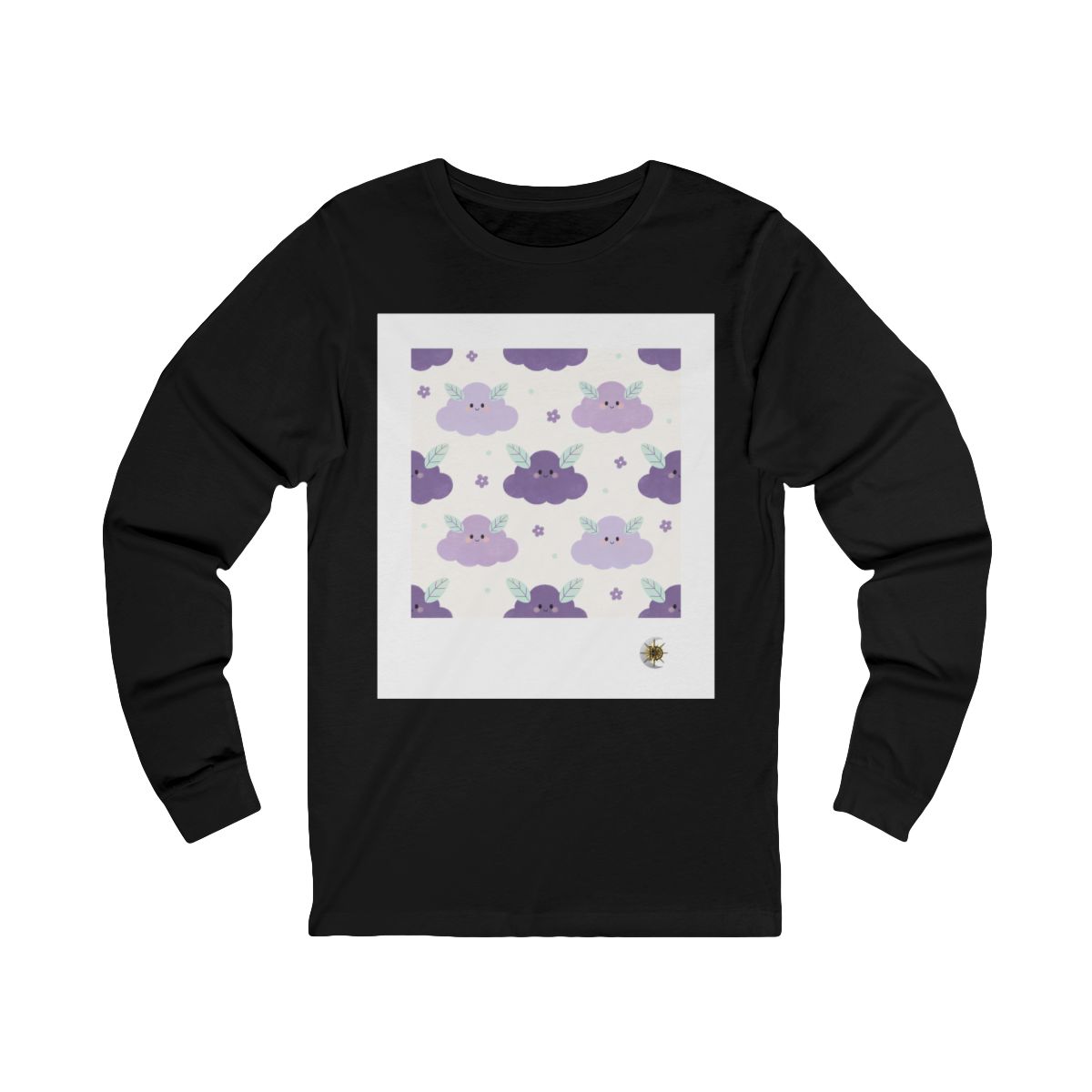 HD Lavender Leafcloud Unisex Jersey Long Sleeve Tee