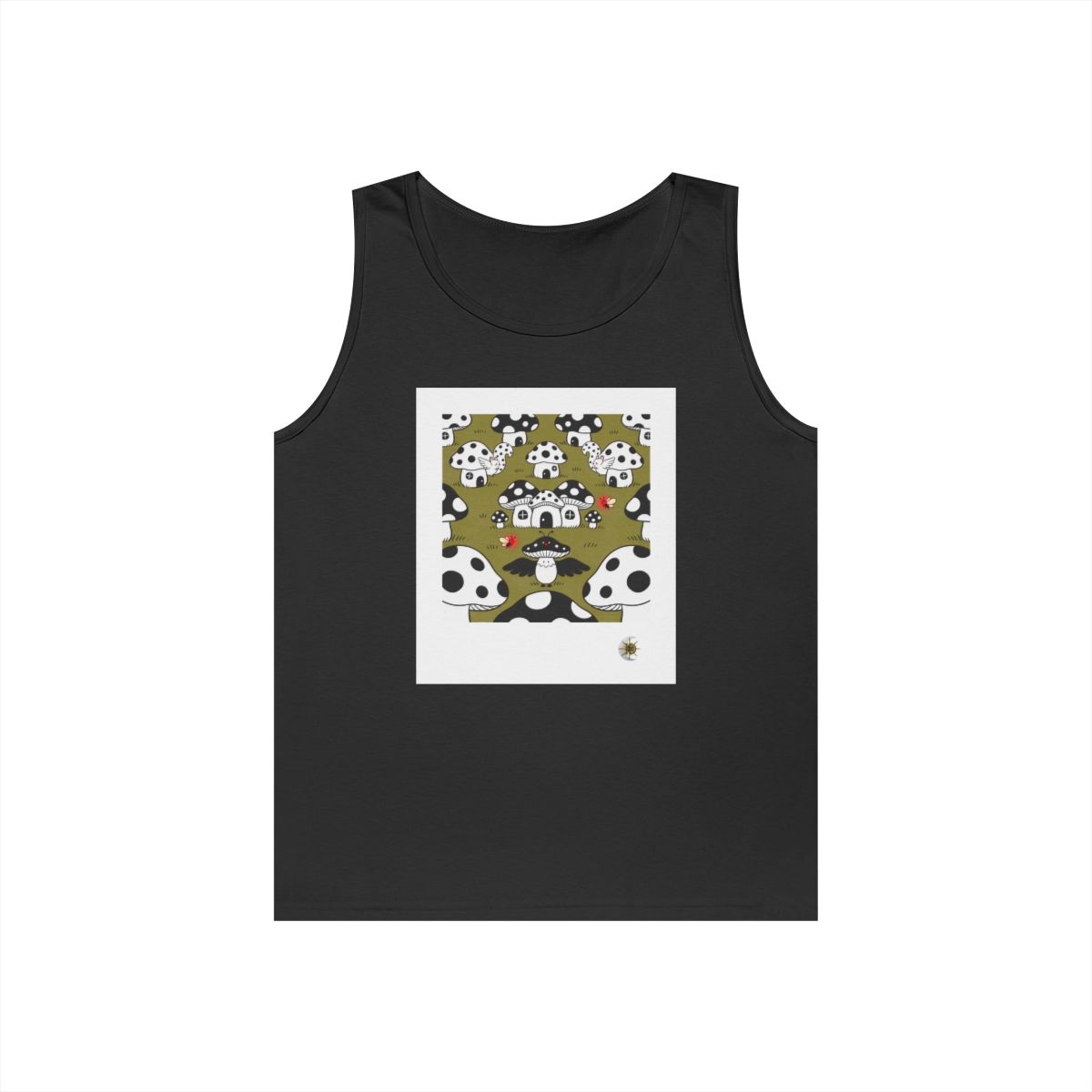 HD Polkadot Hollow Unisex Heavy Cotton Tank Top