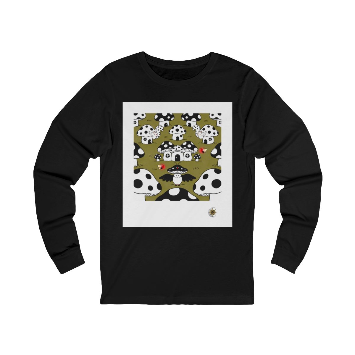 HD Polkadot Hollow Unisex Jersey Long Sleeve Tee