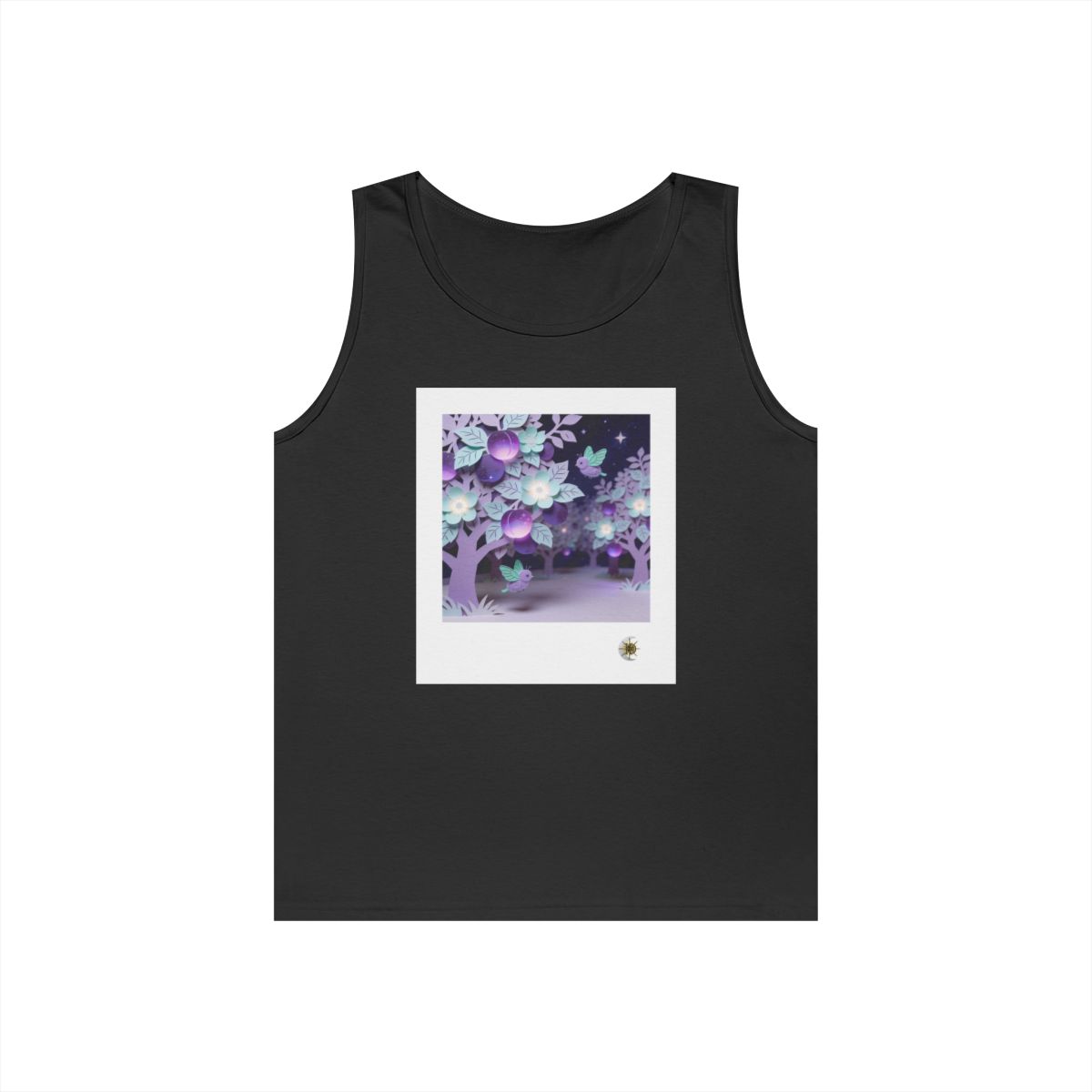 HD Violet Orchard Sprites Unisex Heavy Cotton Tank Top