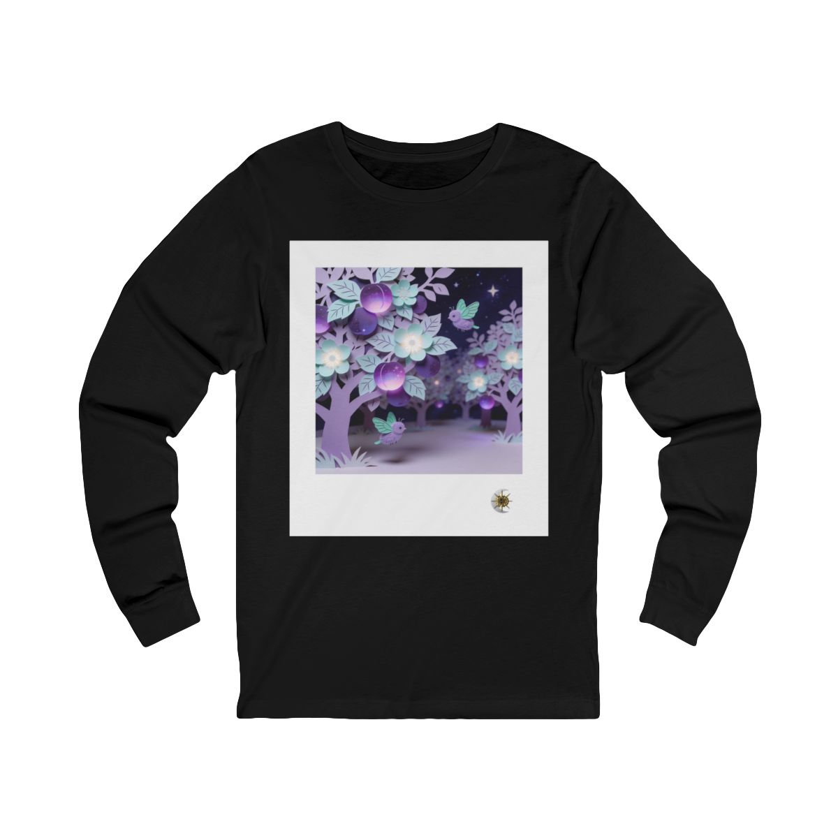 HD Violet Orchard Sprites Unisex Jersey Long Sleeve Tee