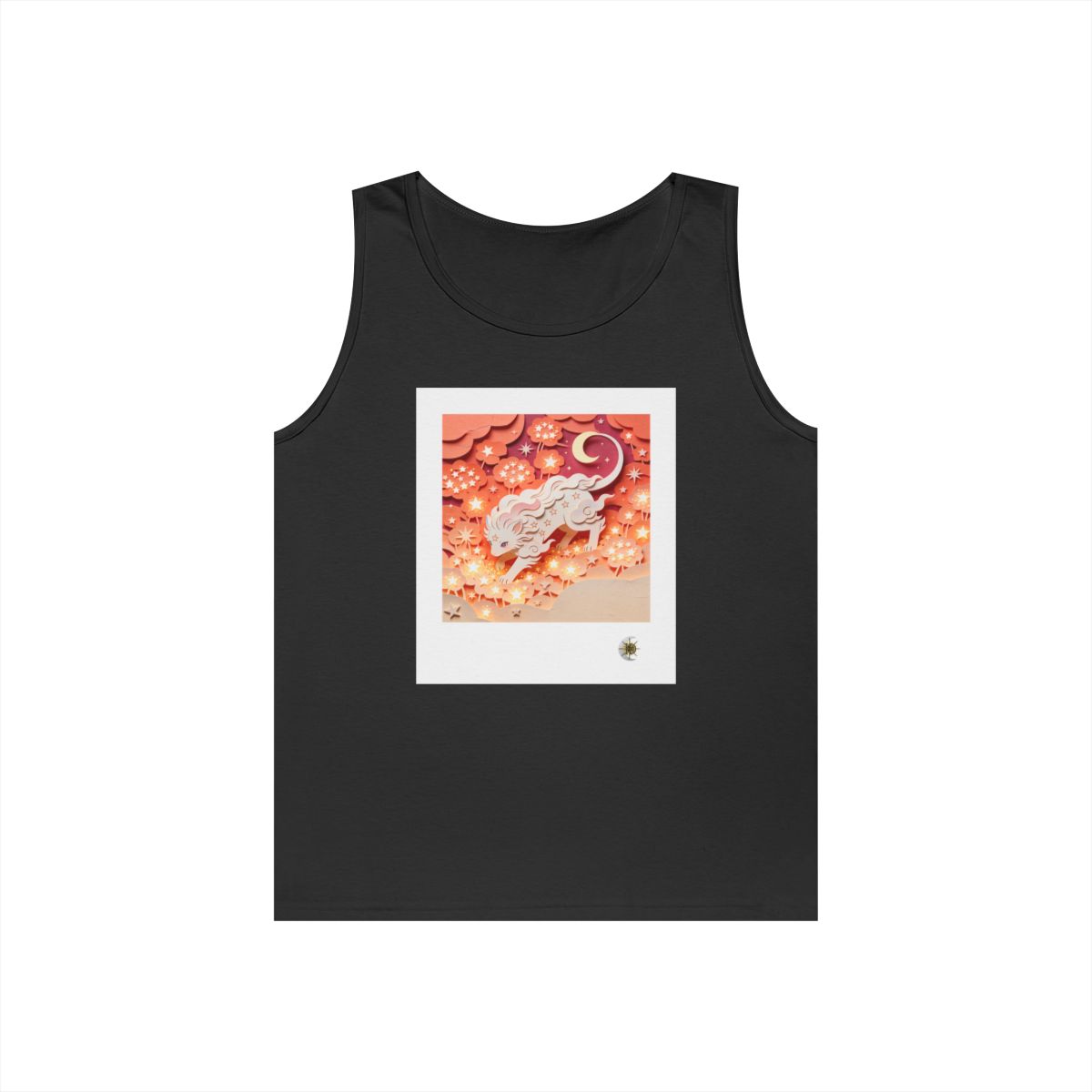 HD Crescent Starpaws Unisex Heavy Cotton Tank Top