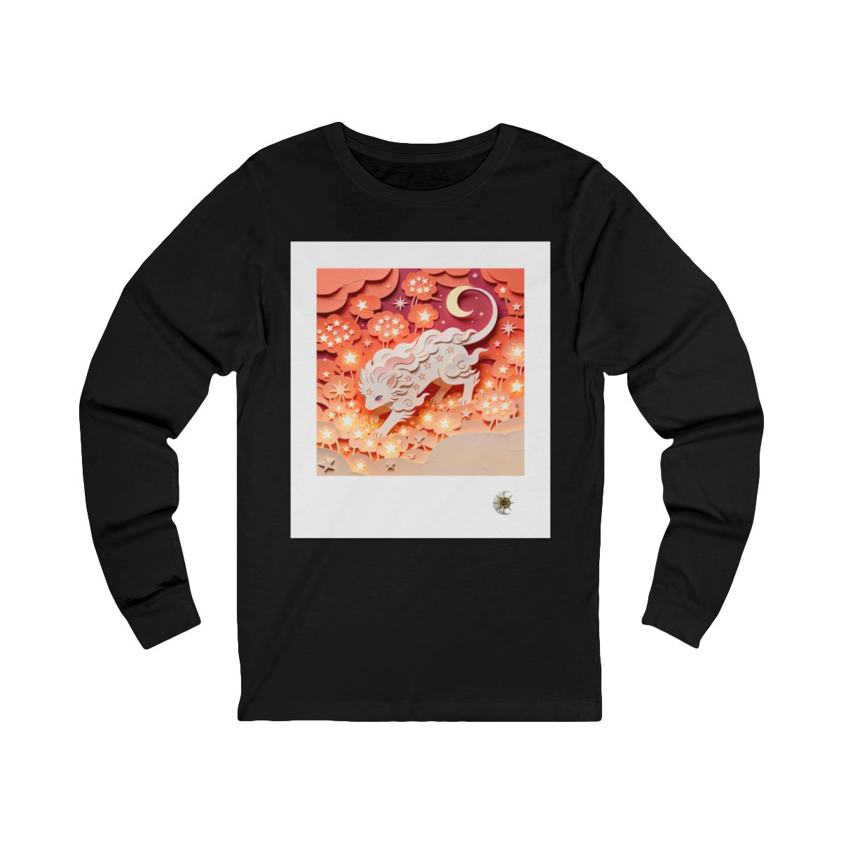 HD Crescent Starpaws Unisex Jersey Long Sleeve Tee