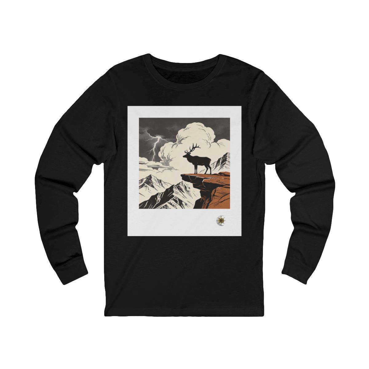 HD Ridge Elk Unisex Jersey Long Sleeve Tee