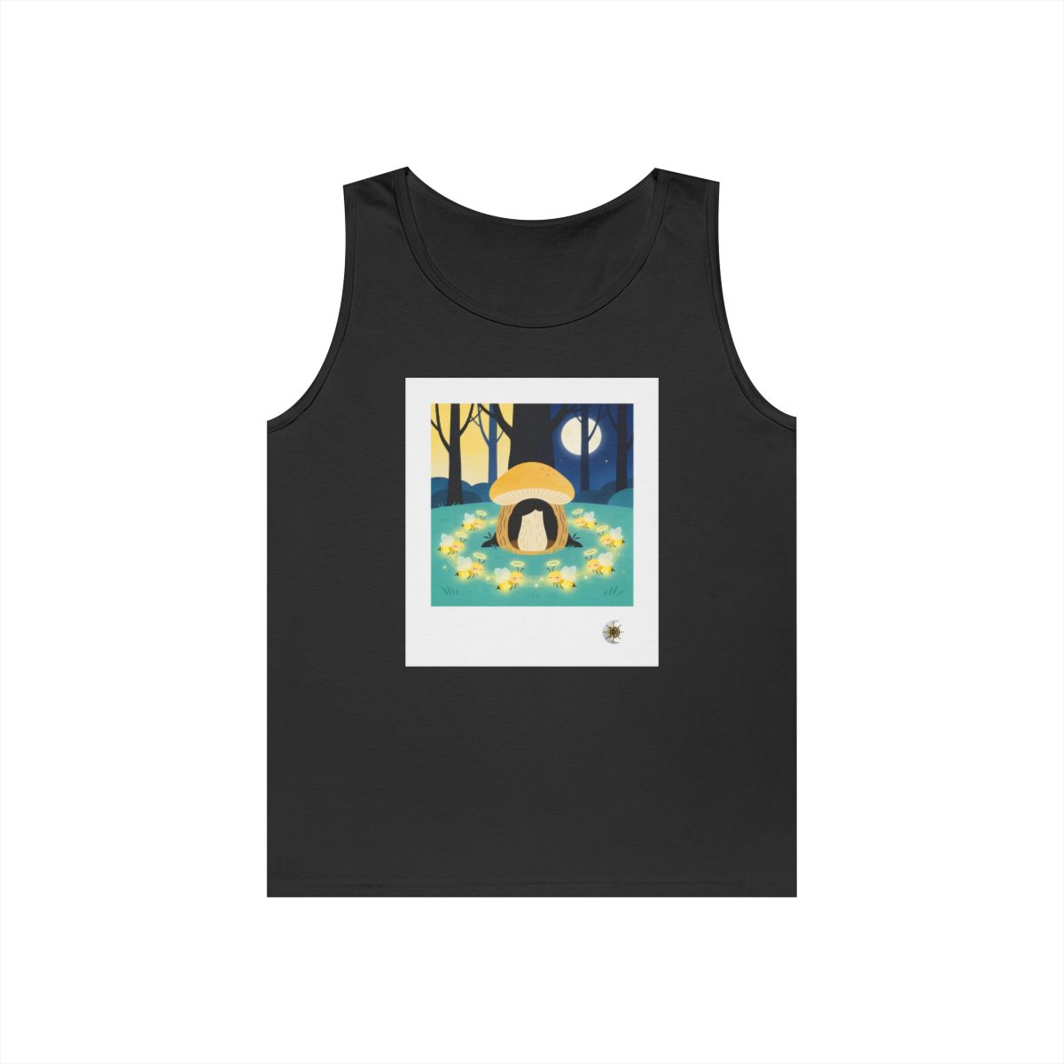 HD Moonlit Honey Circle Unisex Heavy Cotton Tank Top