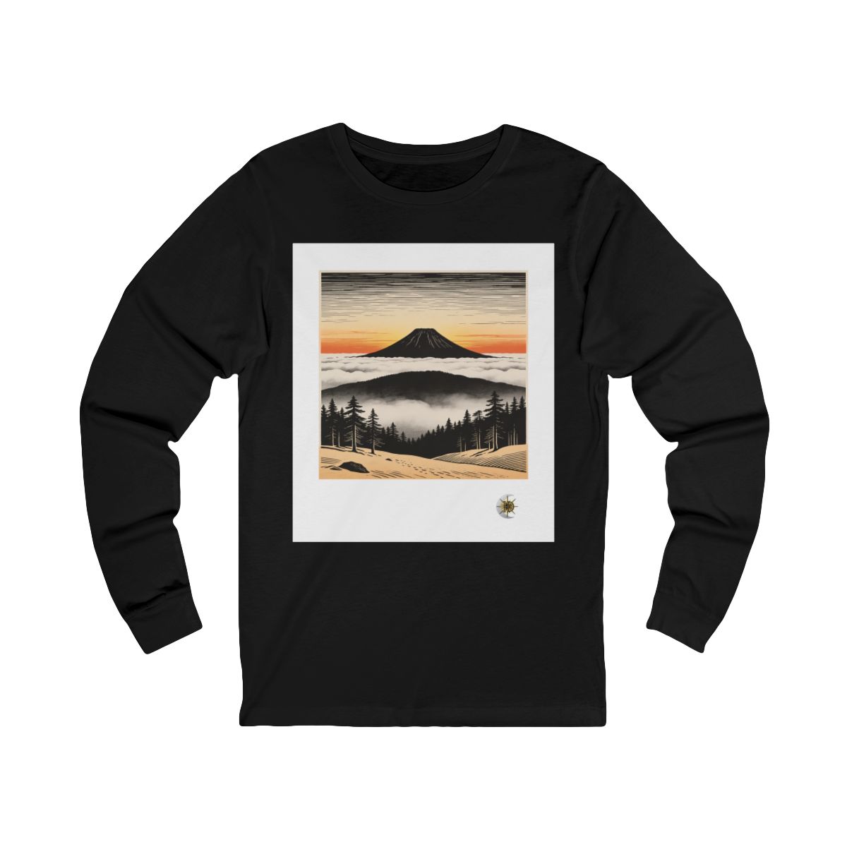 HD Sunrise Above the Clouds Unisex Jersey Long Sleeve Tee
