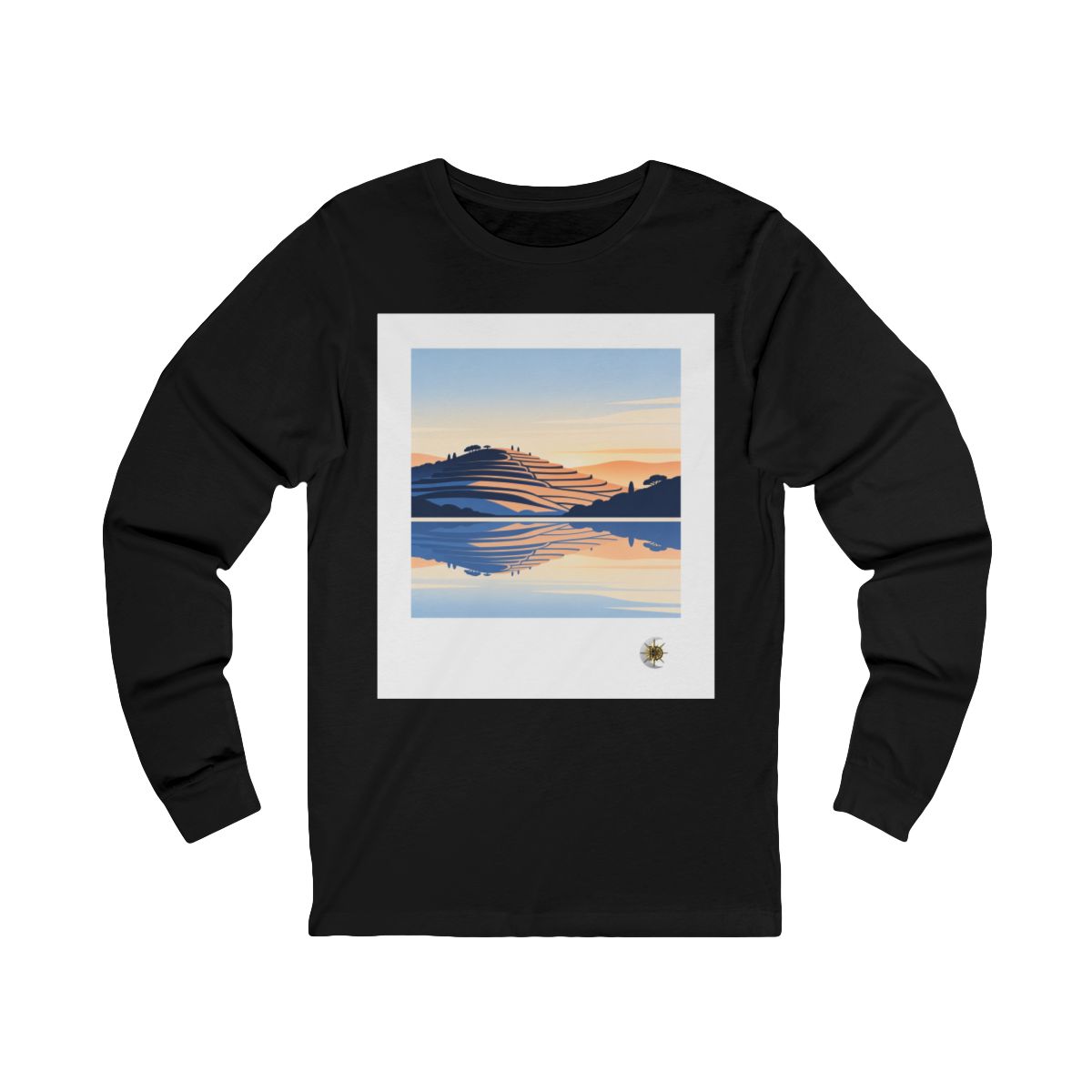 HD Terrace Reflections Unisex Jersey Long Sleeve Tee
