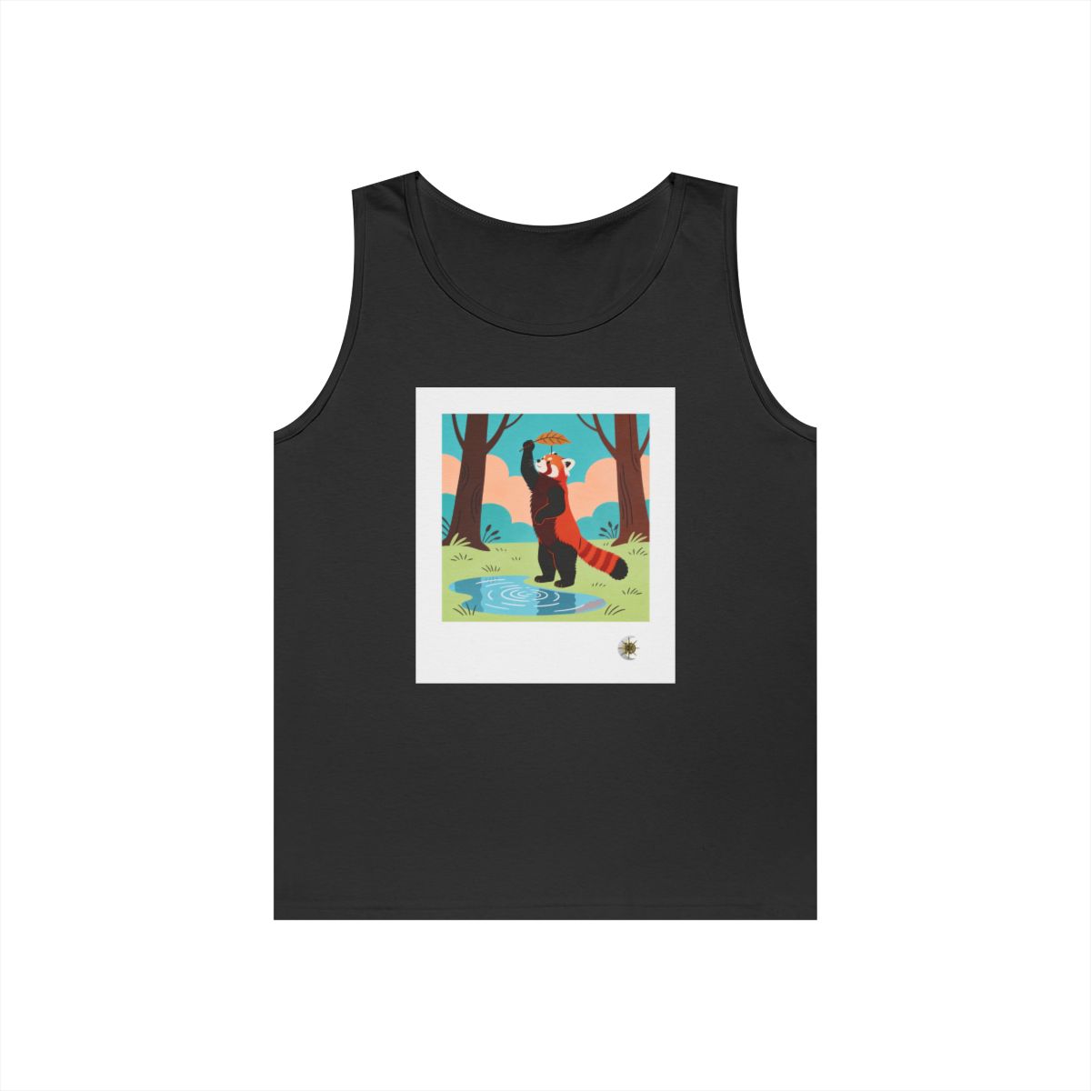 HD Leafplay Red Panda Unisex Heavy Cotton Tank Top